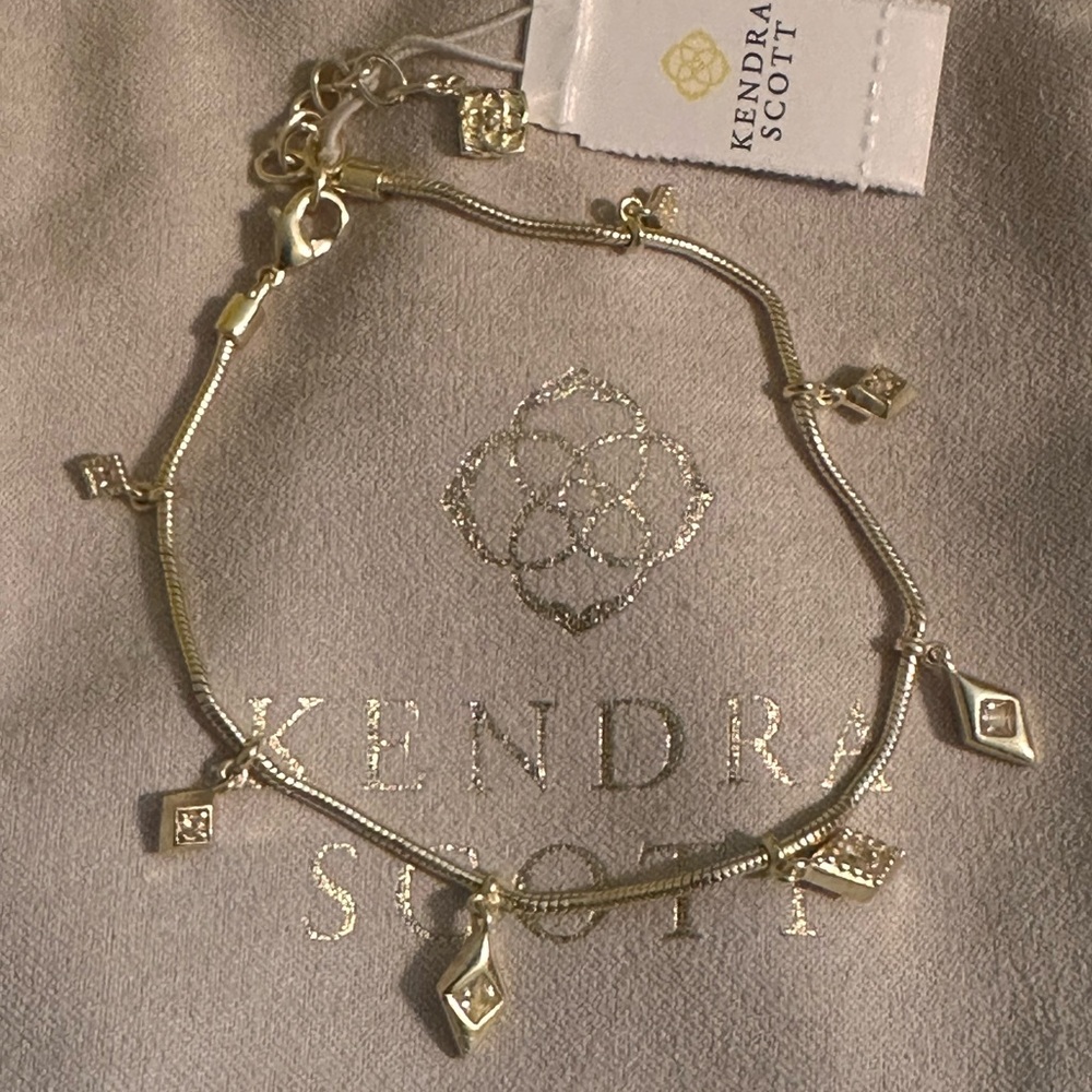 Kendra Scott Gold Charm Bracelet